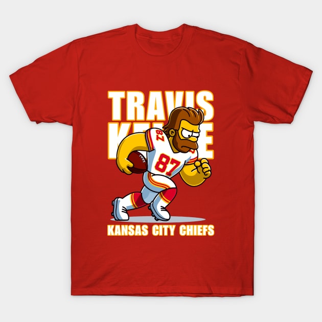 TRAVIS KELCE in Springfield T-Shirt by Springfield Mode On